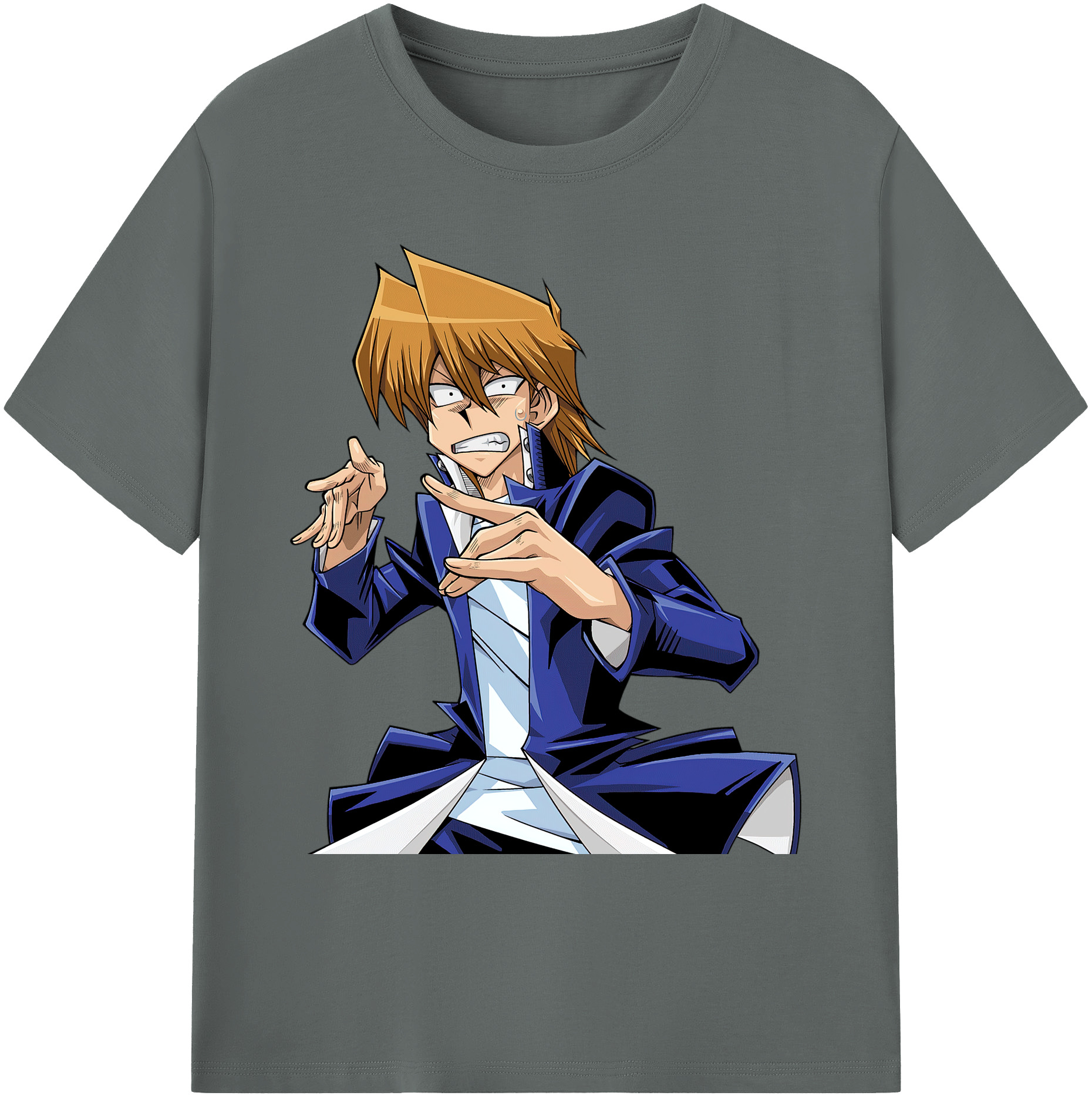 （画像用） 遊☆戯☆王 Yu-Gi-Oh! 綿100％ メンズ半袖Tシャツ｜肌触りやわらか＆通気性